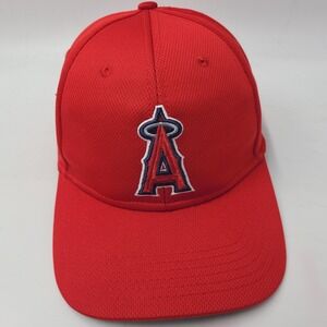 Los Angeles Angels Hat Adjustable OC Sports Red MLB Baseball Logo Casual Men